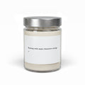 Burning with main character energy - Candle