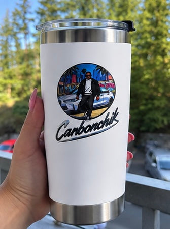 ,,Carbonchik,, Premium Thermobecher - 20 oz